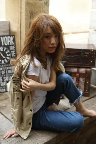 パーマ 大橋 千絵のヘアスタイル
