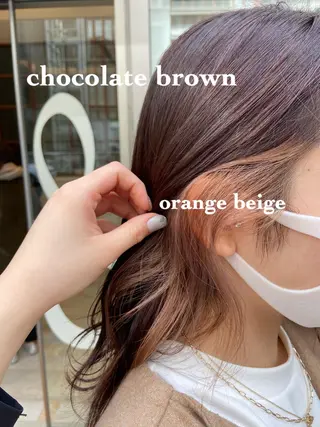 ミディアム ネイルモデル🐶 とみやまふうか ⭐️のネイルデザイン