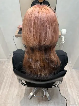 ロング メンズ マツザキ チナツのヘアスタイル