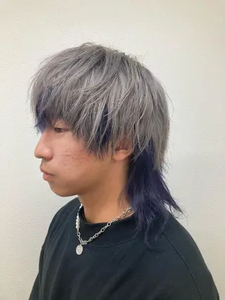 ショート カラー ヘアアレンジ メンズ 🔥メンズ特化🔥 藍斗のヘアスタイル