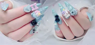 ネイル チョウ チョウのネイルデザイン