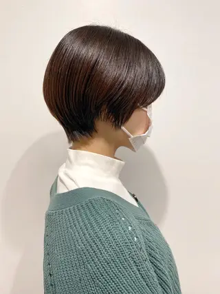 ショート レイヤー/髪質改善 渡邉【日吉美容室】のヘアスタイル