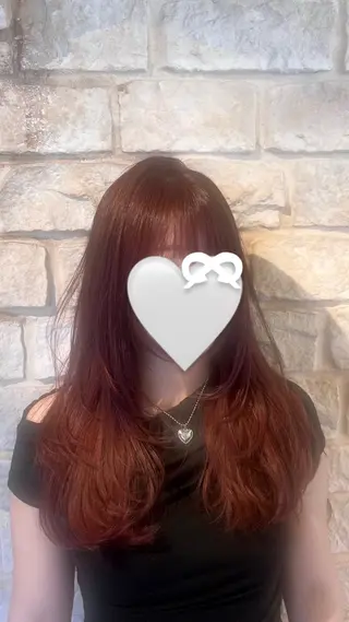 ロング hair＆SPA Mauve 世田谷所属・暖色カラー/レイヤー /シオリ🎀ིྀ✨のヘアスタイル