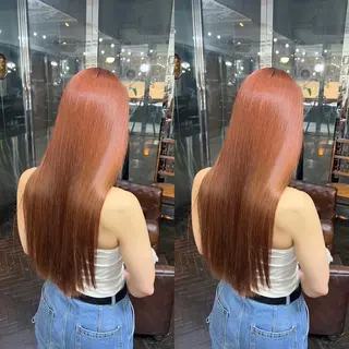 ロング カラー ☻モエカ/ハイトーン アレンジ☻のヘアスタイル