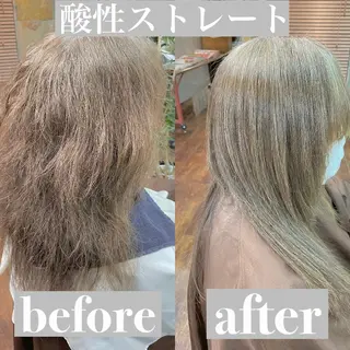 セミロング MayQuark所属・MAY QUARKのヘアスタイル