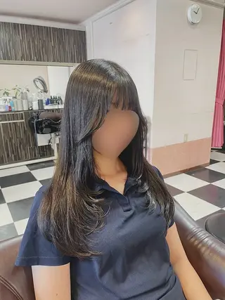 ロング Raf hair'z所属・あ みのヘアスタイル