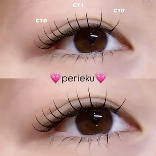 マツエク・マツパ Mell Yuuna ♡パリエク /束感のマツエク・マツパデザイン