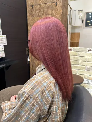 セミロング カラー 加本 翼のヘアスタイル