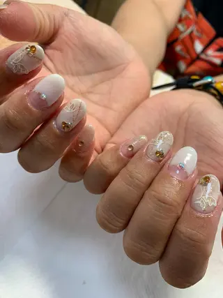 ネイル rukianail 新里のネイルデザイン