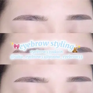 アイブロウ 🎀Ayano🎀 アイブロウ33大名店のマツエク・マツパデザイン