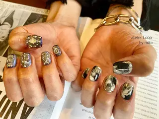 ネイル atelierLoopbyshiho所属・atelier Loop♪MIKAのネイルデザイン