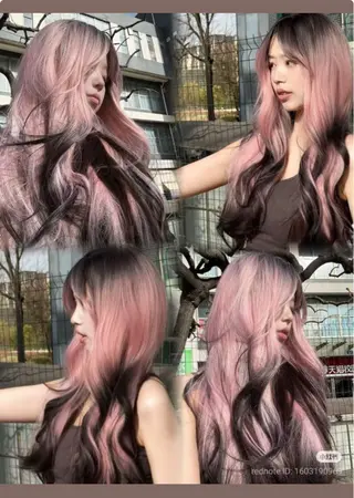 セミロング AO所属・艶々ペールハイトーン 🫧🦋/YUINAのヘアスタイル