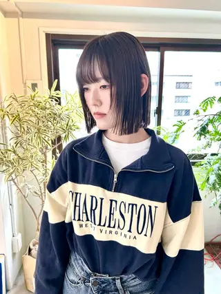 ミディアム FavyS所属・平田 りくのヘアスタイル