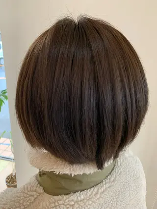 カラー 柴田 結衣のヘアスタイル