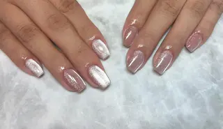 ネイル ネイルリボン 笠井のネイルデザイン