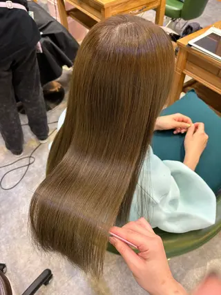 ロング 【縮毛矯正特化】 kyokaのヘアスタイル