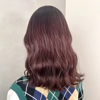 ミディアム カラー ブリーチ/髪質改善 Norikaのヘアスタイル
