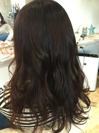 ロング カラー Toy stage所属・Toy stage 大内のヘアスタイル