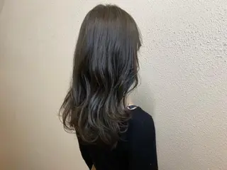 セミロング カラー 半個室女性salon 🩰Natsumiのヘアスタイル