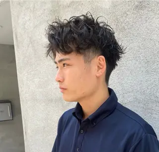 パーマ メンズ men's　パーマ/ ⭐️Tenshinのヘアスタイル