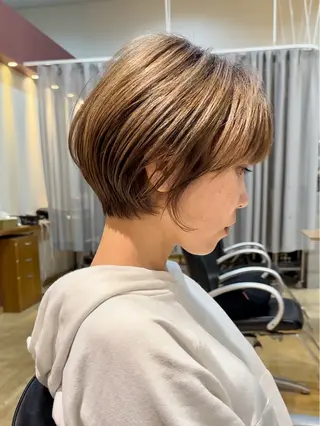 ショート i.+sapporo所属・ショート/レイヤー /札幌/小山内のヘアスタイル