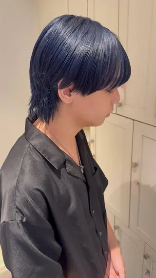 カラー メンズ ハイトーン美容師 🤍のあ🤍のヘアスタイル