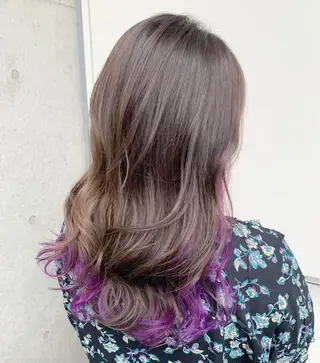 ロング カラー 🌈艶ハイトーン🌈 心を込めます🤝涼介のヘアスタイル