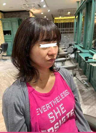 ミディアム LOG武蔵新城所属・口コミ見てください！ ⭐️メンズカット大成のヘアスタイル