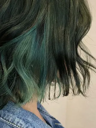 ミディアム 🌈インナーカラー SOU🌈のヘアスタイル