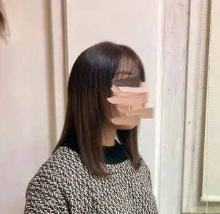 セミロング GRANDEUR/似 合わせ/ケラスターゼのヘアスタイル