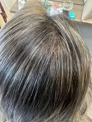 ロング カラー 鶴見 和美のヘアスタイル