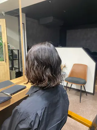 ミディアム パーマ 🦋Hosaki🦋 /パーマ募集🗣️のヘアスタイル