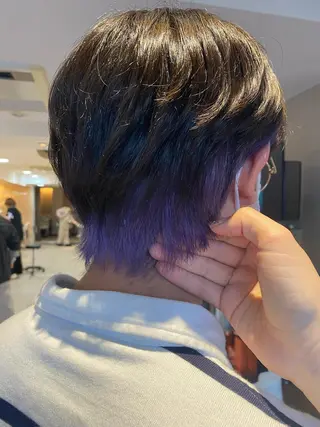 ショート カラー 透明感カラーブリーチ 🌼シゲモトアヤ🌼のヘアスタイル