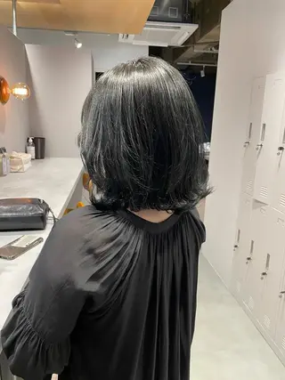 ミディアム 【美容室が苦手な方 専問美容室】MIHOのヘアスタイル