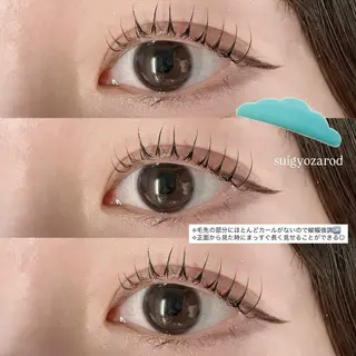 マツエク・マツパ Mell Yuuna ♡パリエク /束感のマツエク・マツパデザイン