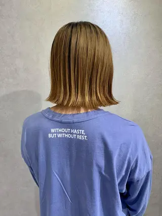 ミディアム 髪質改善＊韓国ヘア＊ レイヤー＊IBUKIのヘアスタイル