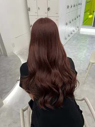 カラー 🎀ガーリー暖色モテ ヘア🎀/MAO🎀のヘアスタイル