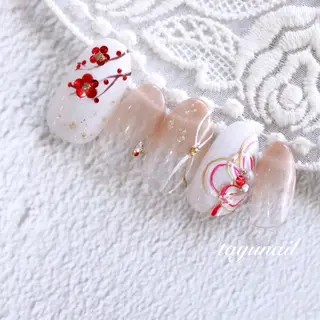 ネイル ネイルサロン・ネイルスクール たゆnail所属・ネイルサロン 【たゆnail】のネイルデザイン