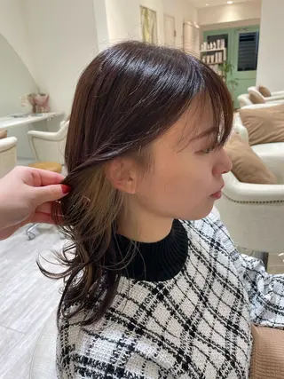 セミロング カラー allusion天王寺店所属・allusion 藤川の眉毛・アイブロウイメージ