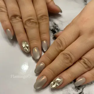 ネイル 40代からの爪を守る ×ケア重視サロン♡のネイルデザイン