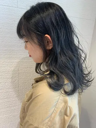 カラー 韓国ヘア/耳ツボジュ エリー♡ayumuのヘアスタイル
