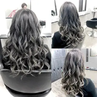 ロング カラー パーマ ヘアアレンジ メンズ ✨最強美容師✨ 💙にっしー西村💙のヘアスタイル