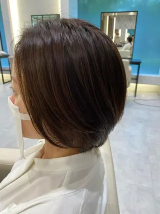 ショート カラー コルソケーツー　梅田茶屋町(corso k-two)所属・🌿梅田パーマモデル 募集🌿三村さゆみのヘアスタイル