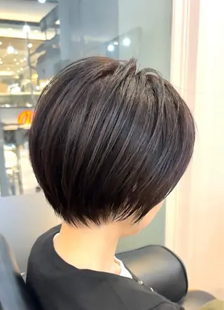 ショート HARUKI  MINATO Japan広島紙屋町店所属・hmj紙屋町店 脊戸智志のヘアスタイル