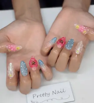 ネイル プリティー ネイル  Pretty nail所属・Prettynail 本厚木自宅サロンのネイルデザイン