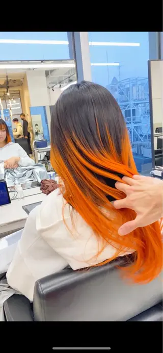 ミディアム カラー 🎨ショートの神様 /神評価🎨原田公祐のヘアスタイル