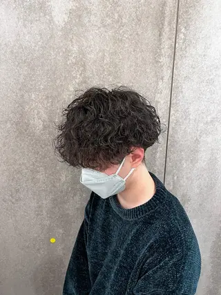 ショート パーマ メンズ 瀧野 翔吾【メンズ特化】のヘアスタイル