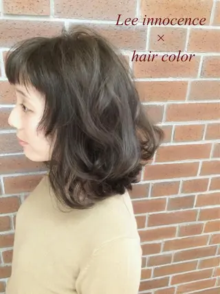 ショート ミディアム セミロング カラー パーマ カラー/髪質改善スペ シャリスト宮本　伸一のヘアスタイル