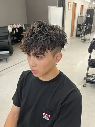 ショート メンズ メンズ特化/パーマ /フェード/洋輔のヘアスタイル