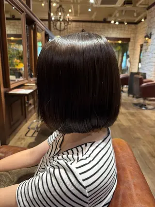ミディアム 小野聡一郎/デザイン カラー/縮毛矯正特化のヘアスタイル